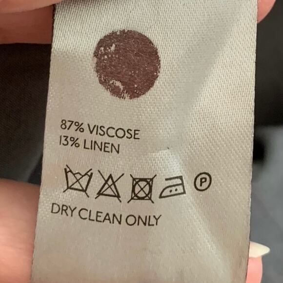 Free People Dress Mini Sweetheart Coquette Boho Gray Floral Milkmaid Size Medium - Picture 8 of 11